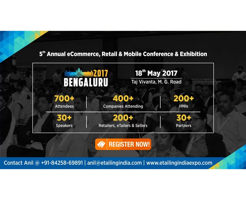 Derbi Partner Event – Etailing India Bengaluru 2017 – 5th Annual Conference, Retail and Mobile Conference Exhibition