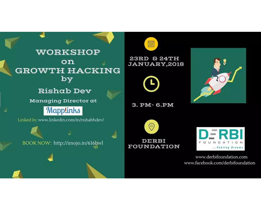 Workshop on Growth Hacking by Rishab Dev