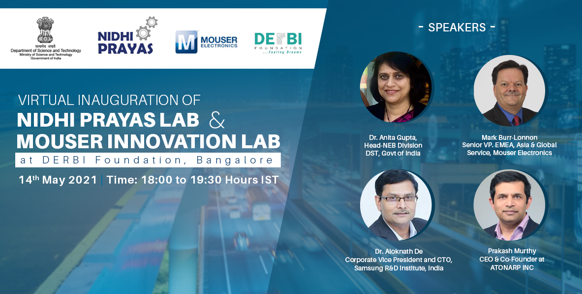 Nidhi Prayas Lab & Mouser Innovation Lab Inauguration